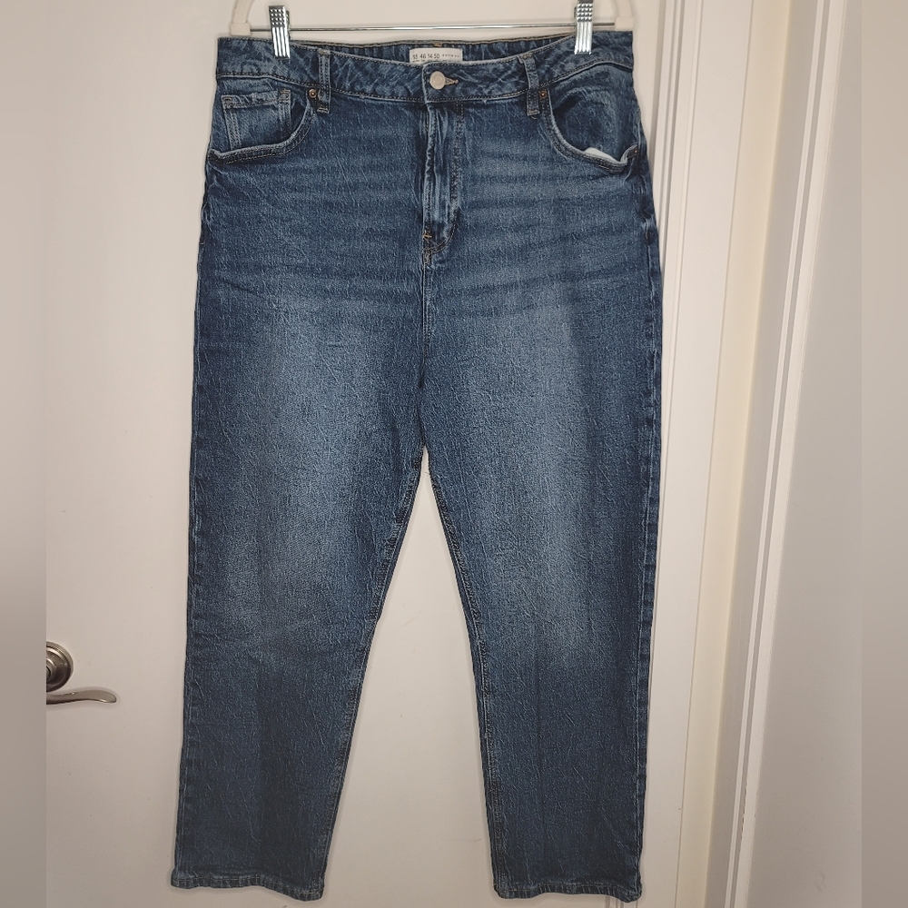 PRIMARK - Sz 14- High Rise Slim Straight Jean